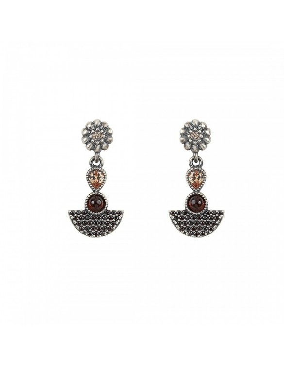 Pendientes plata Sunfield PE060951