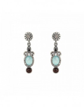 Pendientes plata Sunfield PE060954