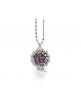 Colgante plata oro Bohemme 5FLG002P43