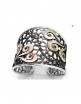 Pulsera plata oro Bohemme 7DRM001B