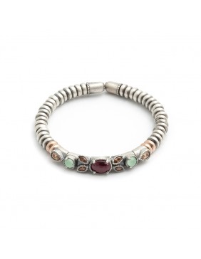 Pulsera plata Raive AN-12