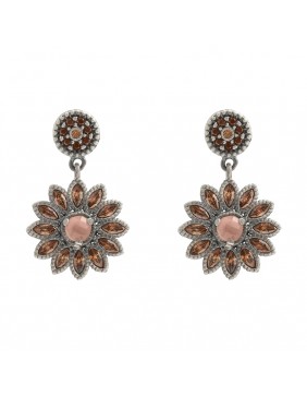 pendiente plata Raive P264