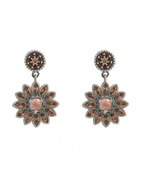 pendiente plata Raive P264