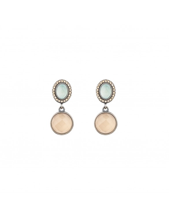 Pendientes plata Sunfield PE060720