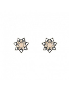 Pendiente plata Sunfield PE061080