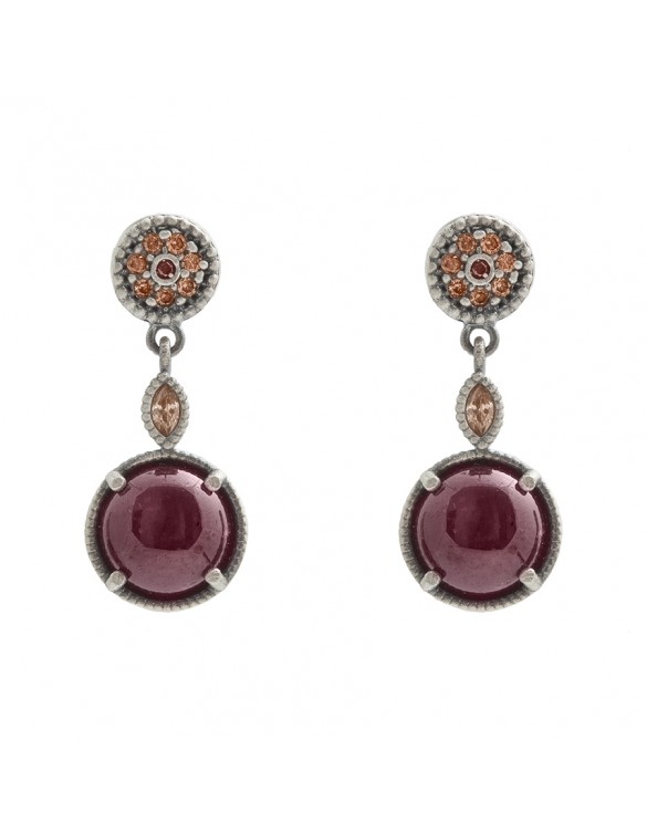 Pendiente plata Raive P265