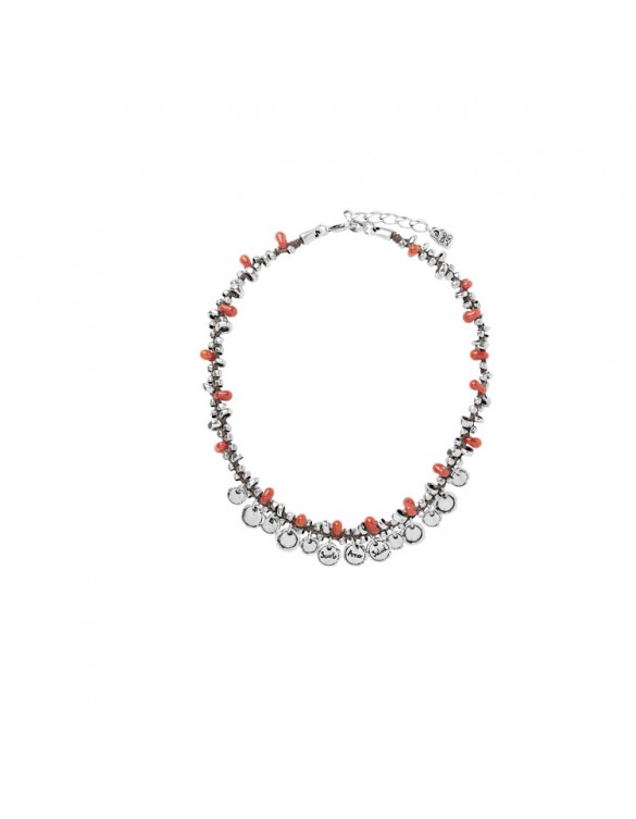 Collar Uno de 50 COL1203ROJMTL0U