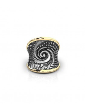 Anillo plata oro Bohemme 7OCE006R