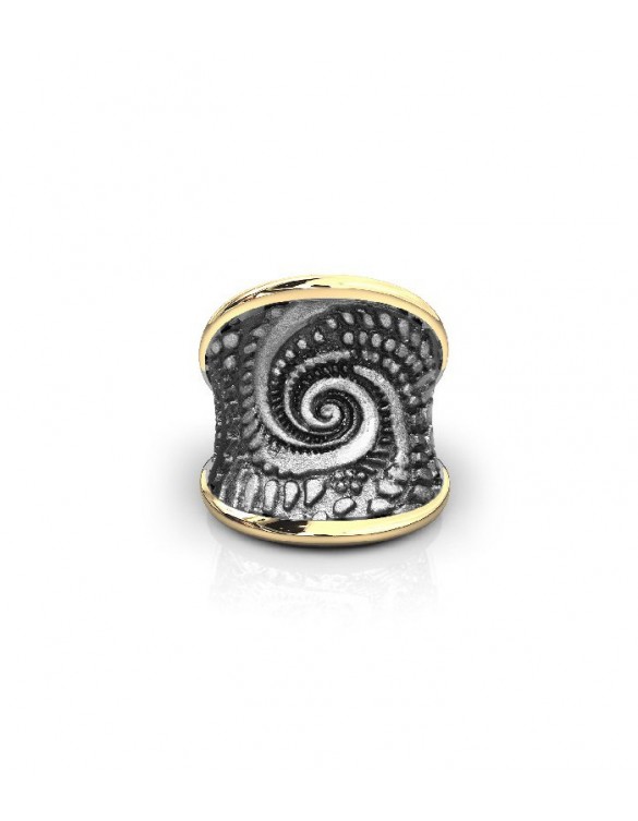Anillo plata oro Bohemme 7OCE006R