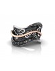 Anillo plata oro Bohemme 7BHM072R