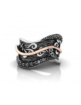 Anillo plata oro Bohemme 7BHM072R
