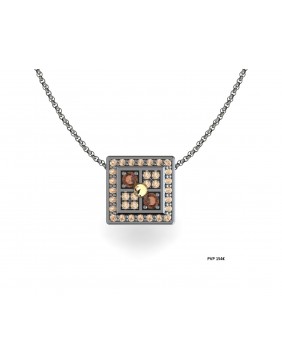 Colgante plata oro Bohemme 7CHO007P42