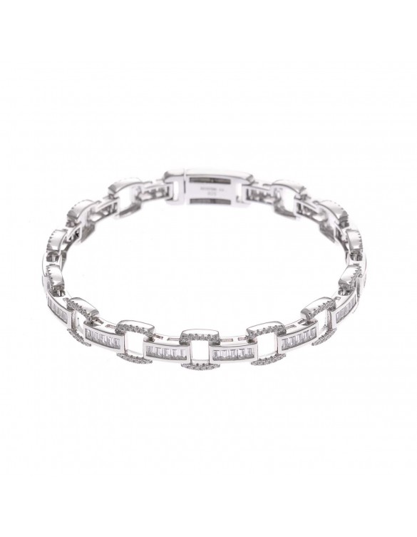 Pulsera plata Salvatore 162P0017