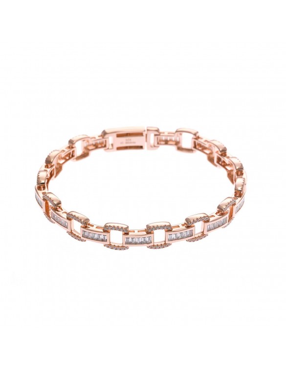 Pulsera plata Salvatore 162P0018