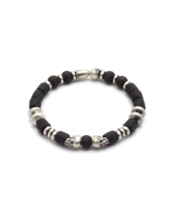 PULSERA PLATA MURANO MUR-05