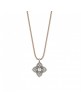 Colgante SUNFIELD de plata, calcedonia y circonitas, de 1,1 cm de diámetro CL061773