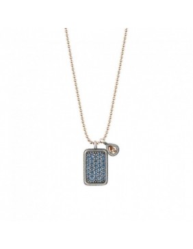 Colgante SUNFIELD de plata y circonitas, de 1,7 cm por 1 cm CL061711