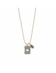 Colgante SUNFIELD de plata, calcedonia y circonitas, de 1,3 cm por 0,9 cm CL061714/13