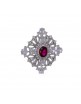 Broche plata Salatore 260b0005