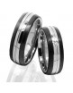 ALIANZAS DE BODA DE TITANIO Y CARBONO ELARA