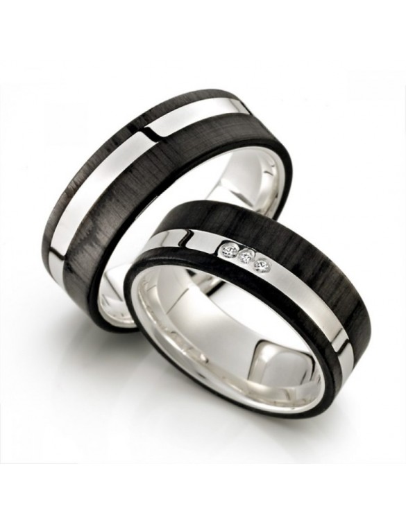 Alianzas de Oro Blanco y Carbono Deros GENIUS IV