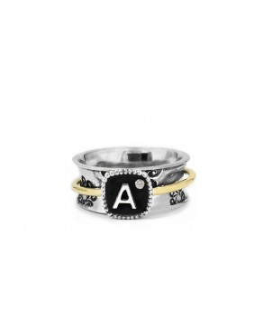 Anillo plata oro Bohemme 7BHM2000RA
