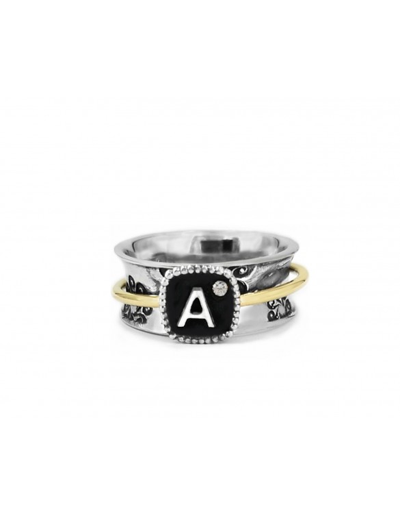Anillo plata oro Bohemme 7BHM2000RA