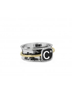 Anillo plata oro Bohemme 7BHM2000RC