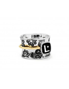 Anillo plata oro Bohemme 7BHM2001RL