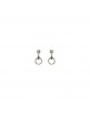 Pendientes plata Sunfield PE060955