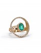 Anillo oro UFO esmeralda 4UFO002RES15