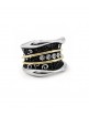 Sortija oro y diamantes "X" 5BHX014R15