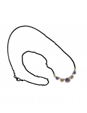 Colgante Allegria oro y piedras semipreciosas 7ALE030P42AC