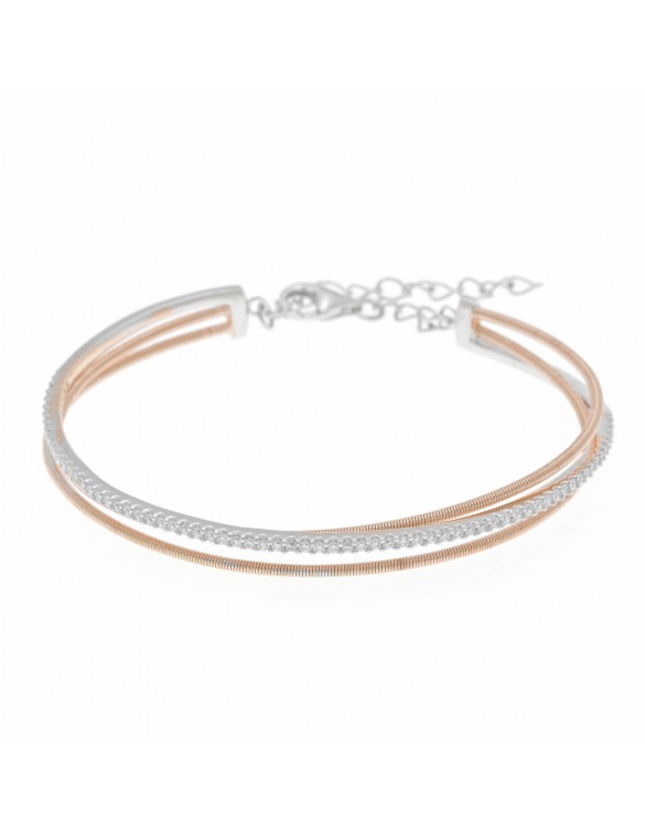 Pulsera plata Salvatore 136P0117