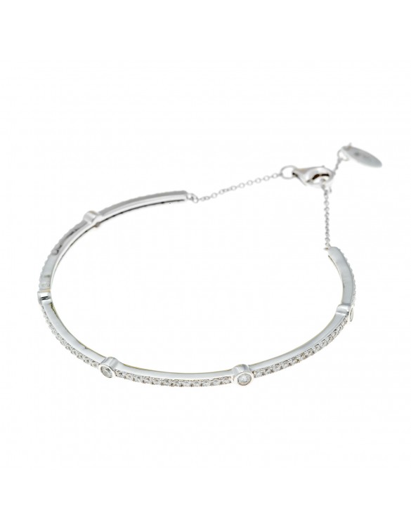 Pulsera plata Salvatore 136P0094