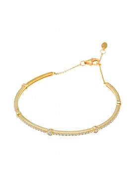 Pulsera plata Salvatore 136P0096