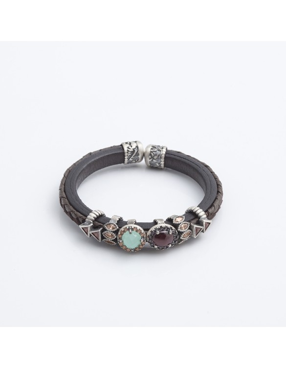 Pulsera plata Raive C4-22