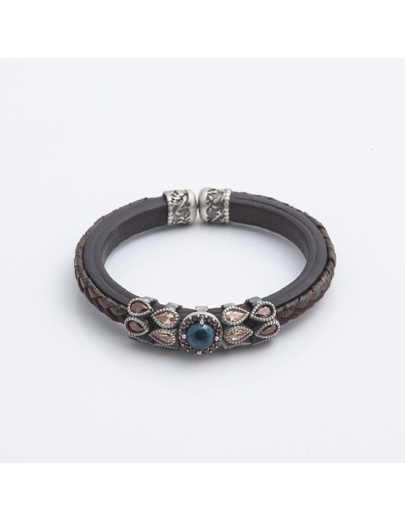 Pulsera plata Raive C4-21