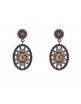 Pendiente plata Raive P241