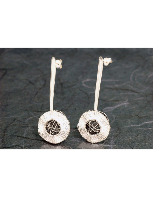 Pendiente plata Ardentia 01530262080000