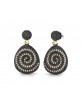 Pendientes plata Bohemme 7UNI001E
