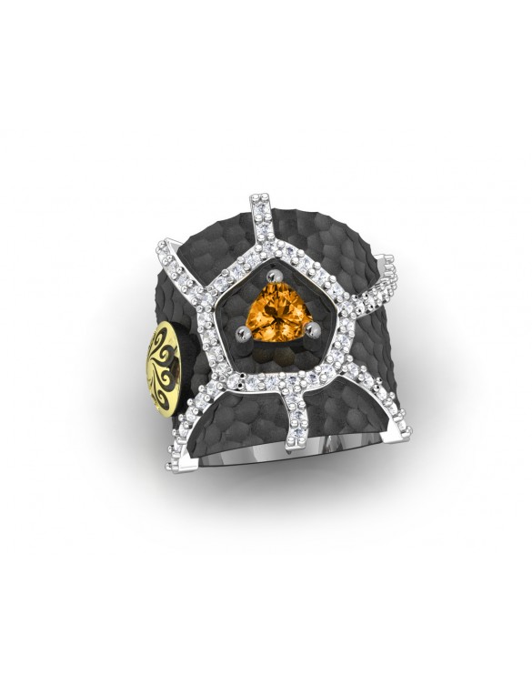 Anillo plata oro Bohemme 5SVG007R16