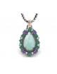 Colgante plata oro Bohemme 5ATL006P43
