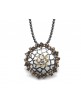 Colgante plata oro Bohemme 7DRM003P43