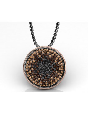 Colgante plata oro Bohemme 7FOR004P43