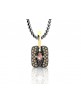 Colgante plata oro Bohemme 7WAV003P43