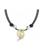 Collar plata oro Bohemme 7OCE005P