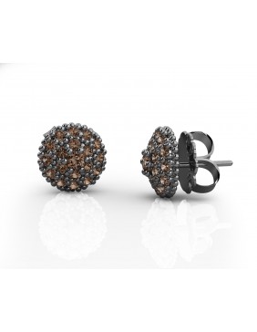 Pendientes plata oro Bohemme 7ETE022E