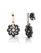 Pendientes plata oro Bohemme 7BHM168E
