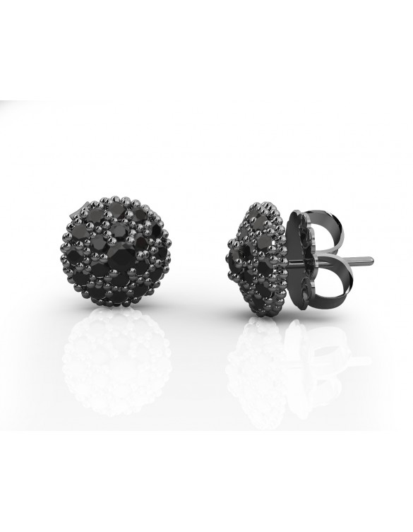 Pendientes plata oro Bohemme 7ETE020E